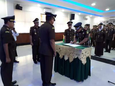 Mantan Asisten Pengawasan Kejati Sumbar Resmi Jabat Kejari Kabupaten Tangerang