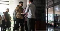 Menteri Pertanian, Syahrul Yasin Limpo, di kantor Kementerian Pertanian, Jakarta, Kamis (5/10/2023).