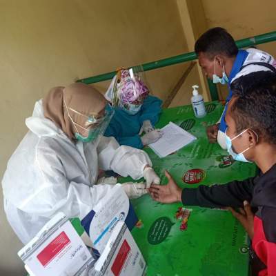 Jalani Rapid Tes, 14 Buruh PT KMK Dinyatakan Reaktif