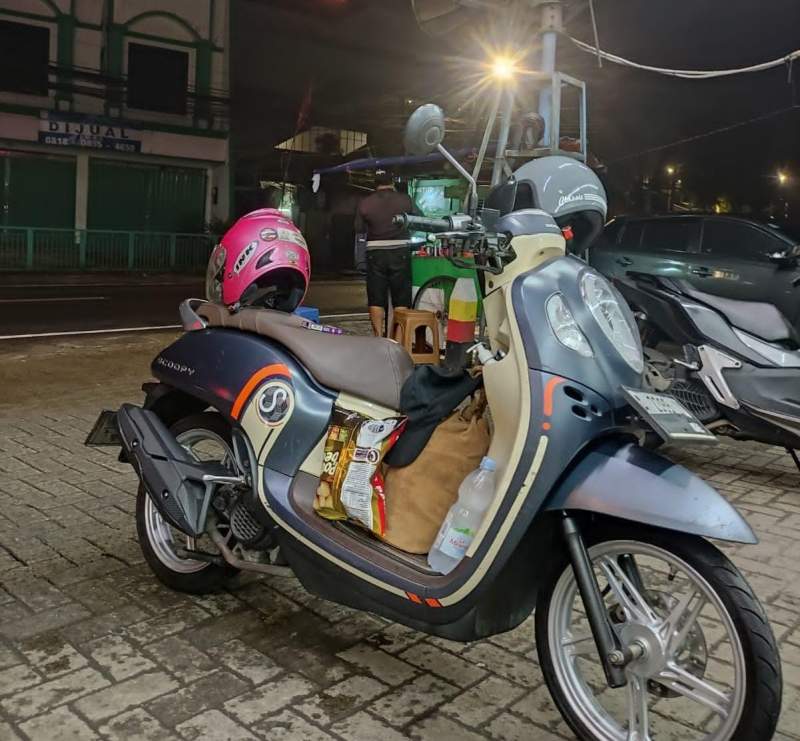 Diparkir Didepan Kosan Kampung Bugis Jakbar, Honda Scoopy Raib Digasak Maling