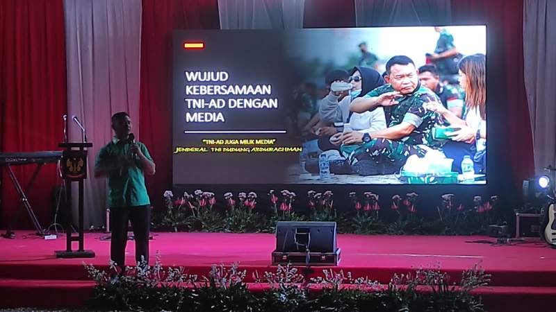 Solid dan Sinergitas, Grup 1 Kopasus Gelar Ngopi Bersama Insan Media Banten