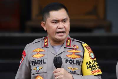 Kapolda Metro Jaya Inspektur Jenderal Fadil Imran.
