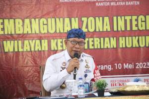 Entry Meeting, Kumham Banten Siap Ikuti Desk Evaluasi Pembangunan ZI oleh TPI