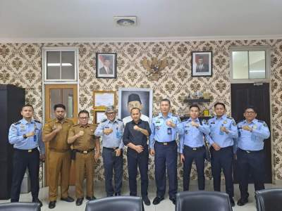 Sampaikan Gagasan Dirikan Unit Kerja Keimigrasian, Kadiv Keimigrasian Audiensi Dengan Wakil Bupati Kabupaten Lebak