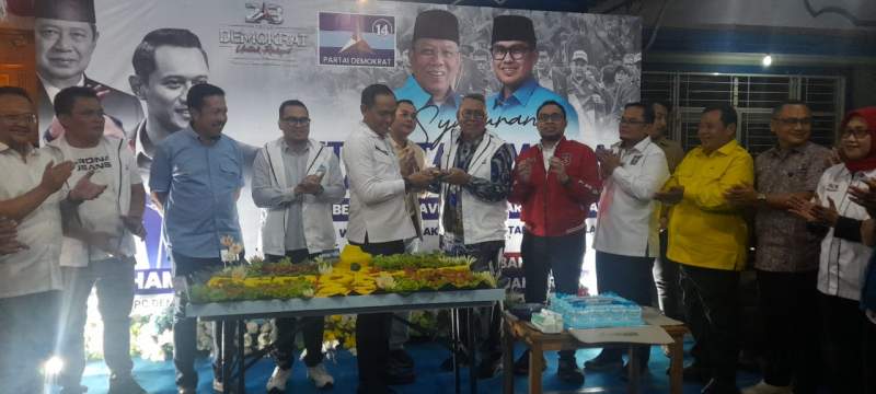 HUT ke 23 Demokrat, Anak Buah AHY di Tangsel Siap All Out Menangkan Ben - Pilar