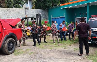 LMP Ciwandan Distribusikan Bantuan Korban Terdampak Banjir