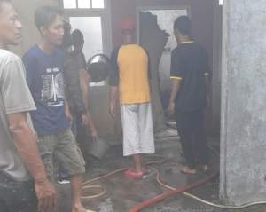 Kebakaran Home Industri di Villa Balaraja, Alami Kerugian 600 Juta Rupiah