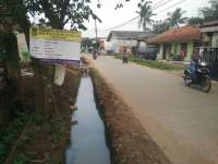 Pembangunan SPAL di Kecamatan Panongan Gunakan U-Ditch