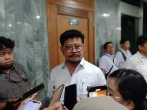 Menteri Pertanian, Syahrul Yasin Limpo saat ditemui di Gedung DPR RI, Jakarta, beberapa waktu lalu.