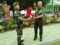 Danrem 064/MY Kunjungi Yonif 320/Badak Putih Prajurit Jawara