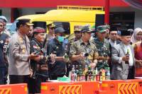 Polres Metro Tangerang Musnahkan Belasan Ribu Miras