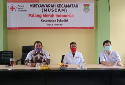 Muscam PMI, Muchtar Terpilih Sebagai Ketua PMI Sukadiri 2021-2026