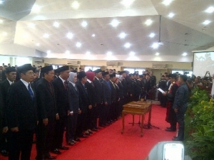 50 Anggota DPRD Kota Tangerang Resmi Dilantik