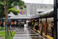 Stasiun Tanah Abang di Jakarta