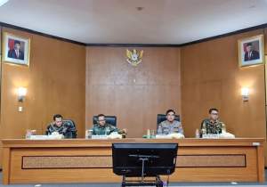 Dirpamobvit Polda Banten Hadiri Rakor Pengamanan Kunjungan Wakil Presiden RI
