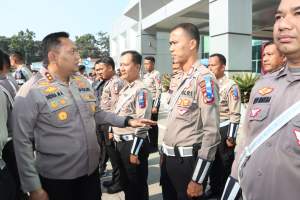 Wakapolresta Tangerang Cek Sikap Tampang Personel