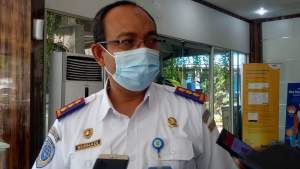 Kepala Balai Pengelola Transportasi Darat (BPTD) Wilayah VIII Banten, Nurhadi Unggul Wibowo.