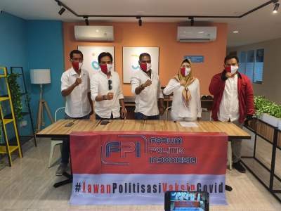 Deklarasi Forum Politik Indonesia Dukung Pemerintah Lawan Politisasi Vaksin Covid