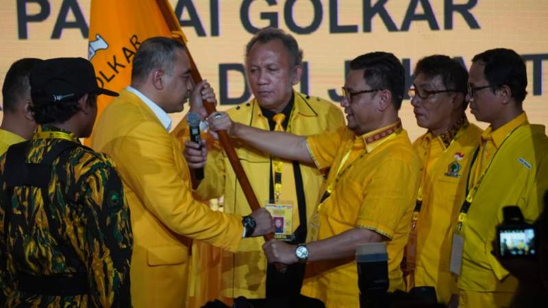 Dipilih Aklamasi, Zaki Resmi Pimpin Golkar DKI Jakarta