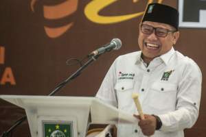 Ketua Umum Partai Kebangkitan Bangsa (PKB), Muhaimin Iskandar atau Cak Imin.