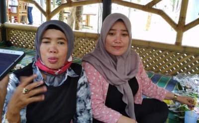 Emak-Emak Di Anyer-Cinangka Siap Menangkan Tatu-Pandji Pada Pilbup 2020