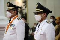 Resmi Dilantik Benyamin-Pilar Walikota dan Wakil Walikota Tangerang Selatan