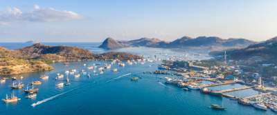 Labuan Bajo di Nusa Tenggara Timur.