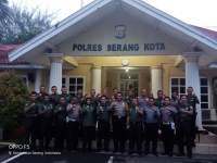 Menjelang Pilkada, Pasis Seskoad Sembangi Polres Serang Kota.
