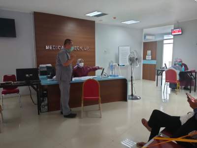 37 Calon Kades Jalani Tes Kesehatan Di RSUD Balaraja