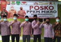 Tekan Penularan Covid 19, Desa Rawa Kidang Bentuk Posko PPKM Mikro