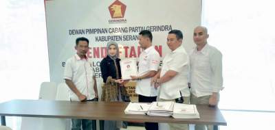 Ketua PKB Kota Serang Daftar Penjaringan Pilbup ke Gerindra