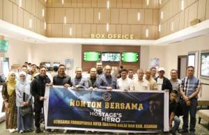 Wali Kota dan Wakil Wali Kota Tanjungbalai Nobar Film The Hostage’s Hero