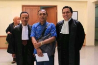 Sang pengacara Herdiyan cs siap membantu anak tukang sayur