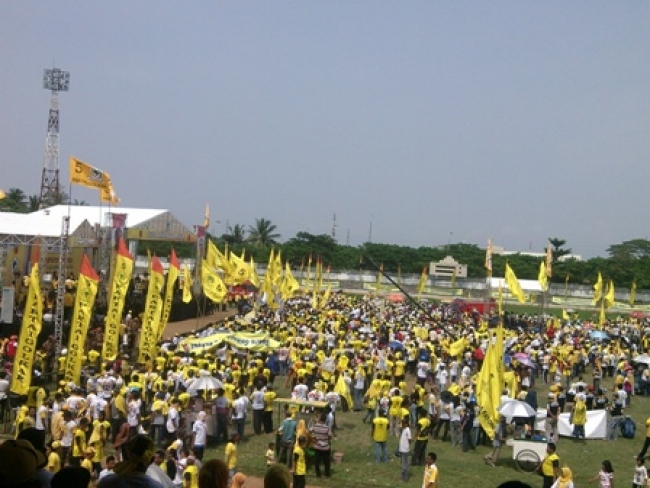 Tanpa Atut Kampanye Golkar di Banten Sepi