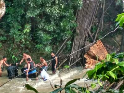 Jembatan Roboh di Jambe Kewenangan Pemprov Banten