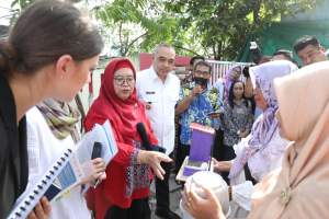 Delegasi Amerika Lihat Program Sanitasi di Kabupaten Tangerang