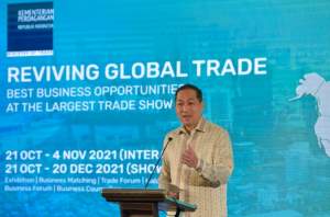 Luncurkan Trade Expo Indonesia ke-36 Digital Edition, Mendag: Upaya Pemerintah Hidupkan Kembali Perdagangan Global