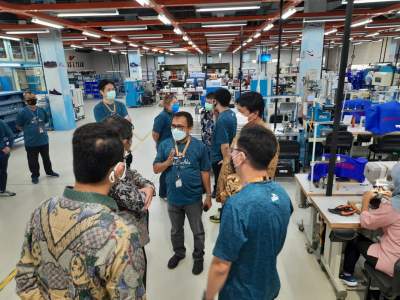 Kementrian Perindustrian Apresiasi Penerapan Prokes PT Adis