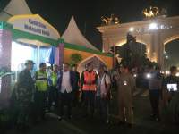 Malam Takbir, Zaki Kunjungi Pos Pantau di Citra Raya