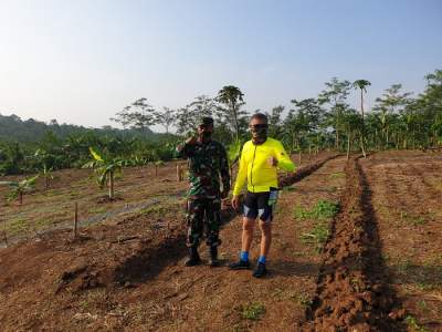 Danrem 064/MY Survey Deplot Ketahanan Pangan di Serang