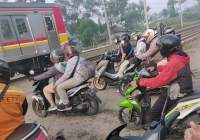 Cegah Kecelakaan, Dua Pintu Lintasan  Kereta Api Cikuya Akan Dibangun