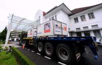 Vaksin Covid 19 Sinovac Disimpan di Bio Farma Bandung
