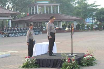 Polda Banten Gelar Apel Operasi Ketupat 2018