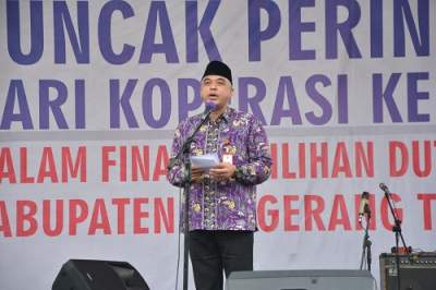 Bupati Tangerang Hadiri Peringatan Hari Koperasi