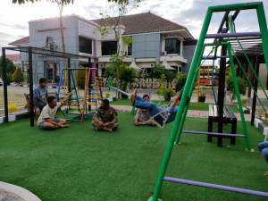 Kantor Kecamatan Cikupa Sediakan Fasilitas Sarana Bermain Anak