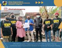 DPD KNPI Kabupapten Tangerang Bantu Korban Kebakaran di Pakuhaji