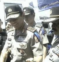 Kapolri Tinjau Arus Mudik di Pelabuhan Merak