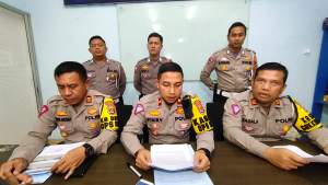 Polresta Tangerang jelaskan kronologi lakalantas viral.