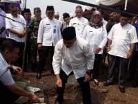 Zaki Hadiri Peletakan Batu pertama Pembangunan Desa Wisata