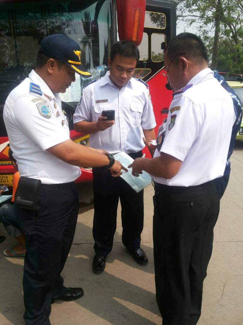 Sepuluh Bus Mudik di Kabupaten Tangerang Tidak Layak Jalan